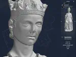 Easy Access to Huge 3D Models of Works of Art