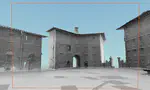 Joint Interactive Visualization of 3D Models and Pictures in Walkable Scenes