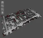 Remote visualization and navigation of 3D models of archeological sites