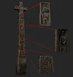 The Dream and the Cross: A 3D Scanning Project to Bring 3D Content in a Digital Edition