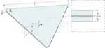 Glass-Steel Triangulated Structures: Parametric Nonlinear Finite-Element Analysis of In-Plane and Out-of-Plane Structural Response of Triangular Laminated Glass Panels